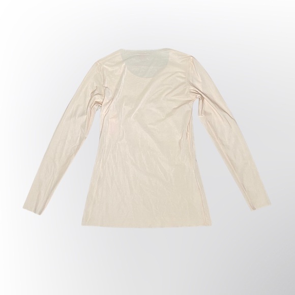 Commando Whisper Long Sleeve Crew Neck Tee Size S/M - Picture 4 of 7